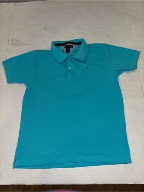 Tommy Hilfiger Boys' Teal Polo Shirt